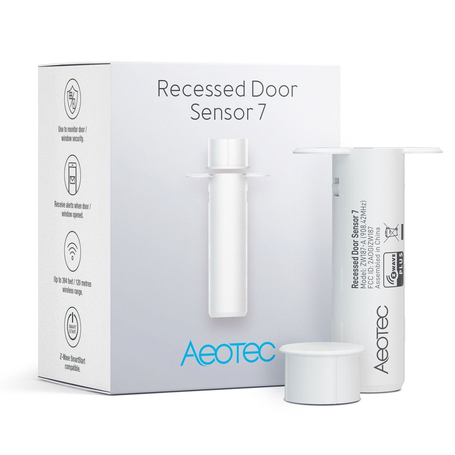 Aeotec Z-Wave Recessed Door Sensor 7 - The Pi Hut