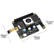 AI-8850 LLM Accelerator M.2 Kit 8GB Version by M5Stack - The Pi Hut