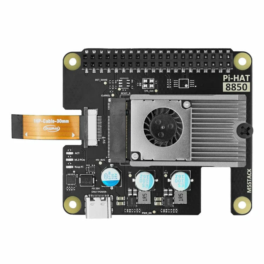 AI-8850 LLM Accelerator M.2 Kit 8GB Version by M5Stack - The Pi Hut