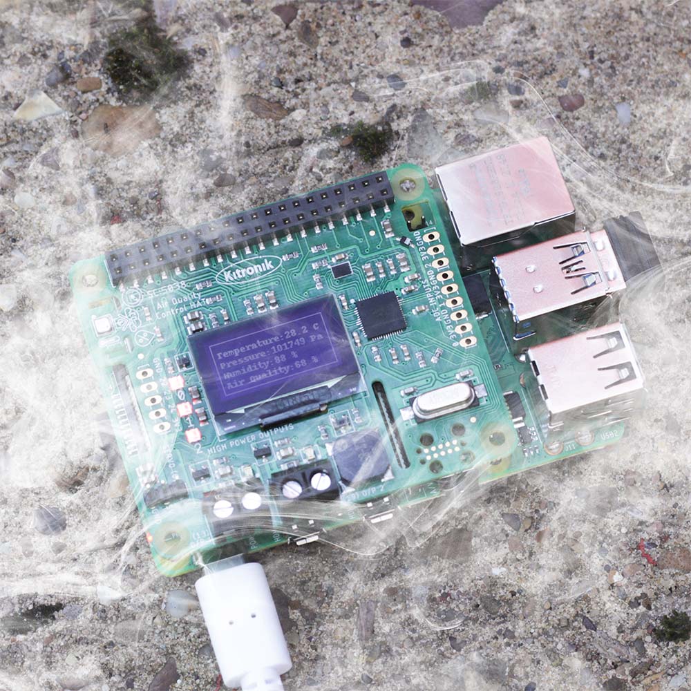 Air Quality Control HAT for Raspberry Pi - The Pi Hut