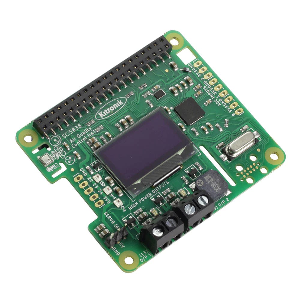 Air Quality Control HAT for Raspberry Pi - The Pi Hut