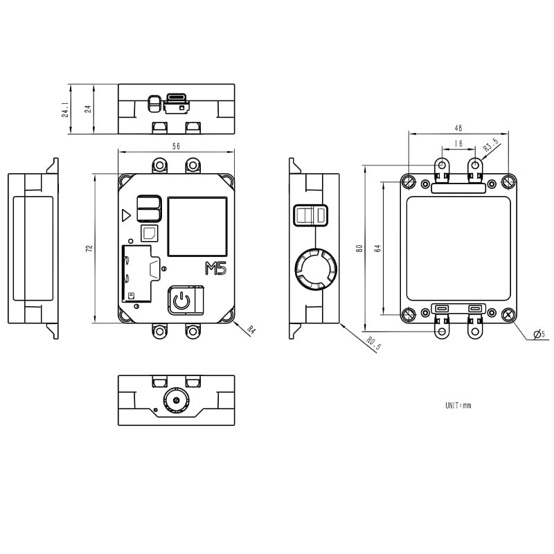 Air Quality Kit with M5StampS3 (SEN55, SCD40) - The Pi Hut