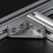 Aluminium Extrusion Double Corner Brace Support (for 20x20) by Adafruit - The Pi Hut