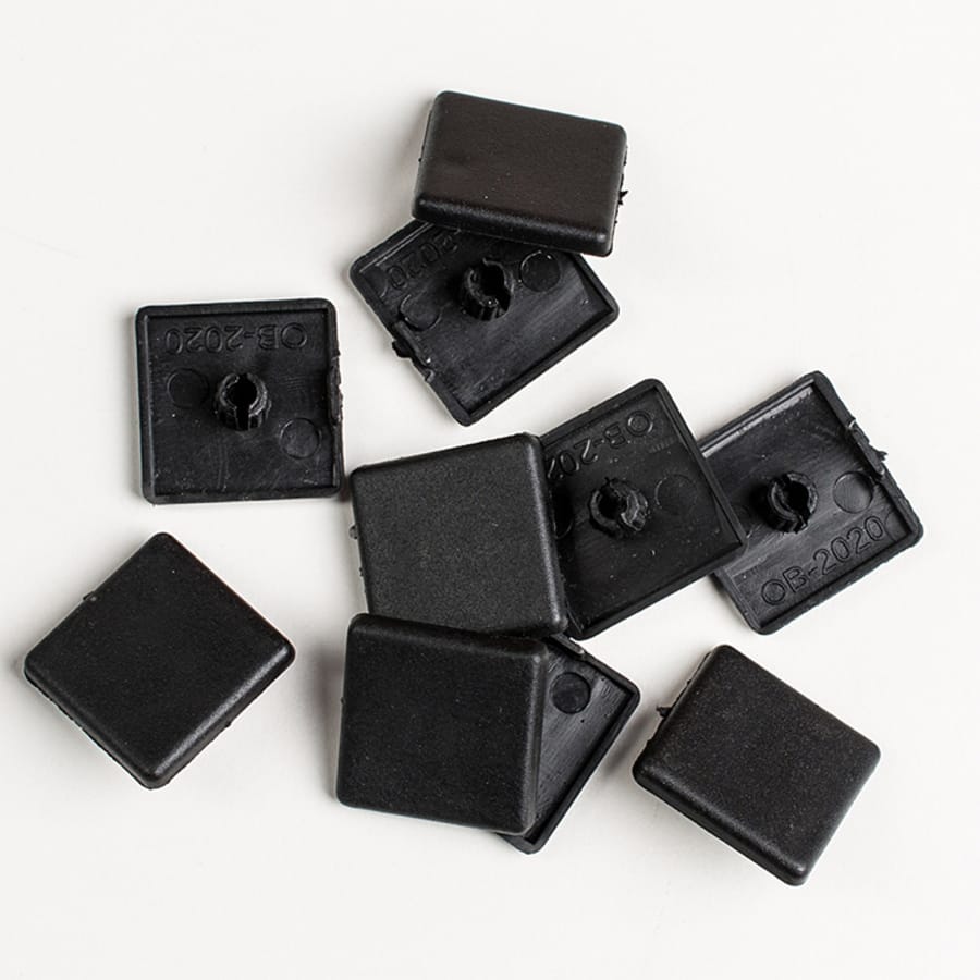 Aluminium Extrusion End Cap (for 20x20) - pack of 10 by Adafruit - The Pi Hut