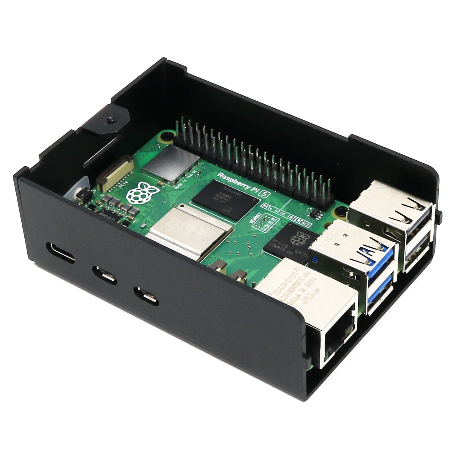 Aluminium VESA Raspberry Pi 5 Case - The Pi Hut