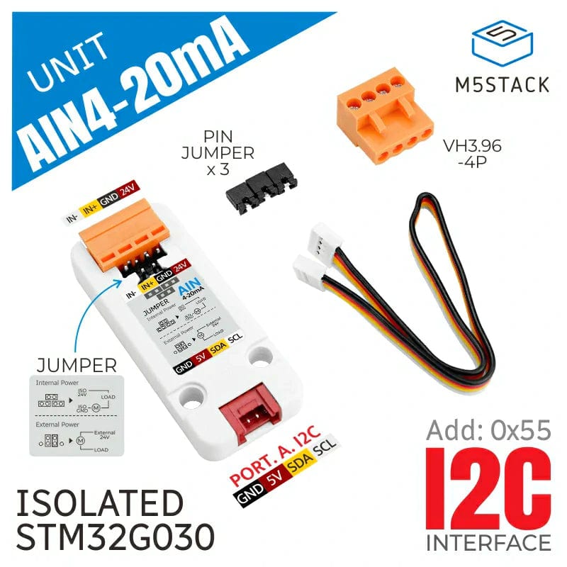 Analog to 12C Unit 4-20mA Input (STM32G030) - The Pi Hut