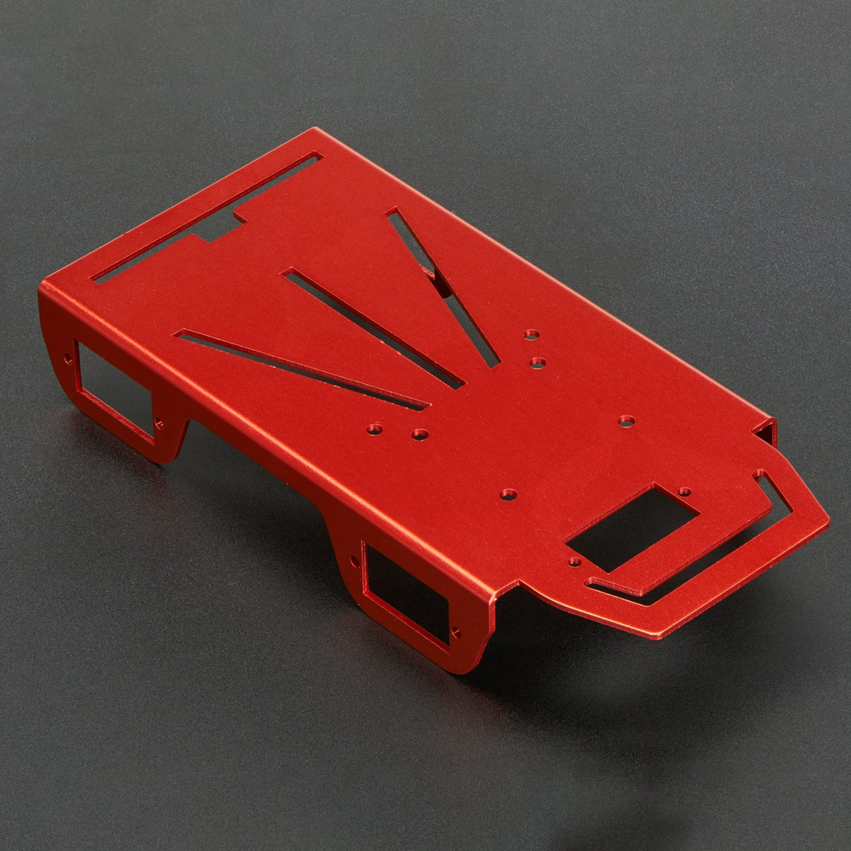 Anodized Aluminium Metal Chassis for a Mini Robot Rover by Adafruit - The Pi Hut