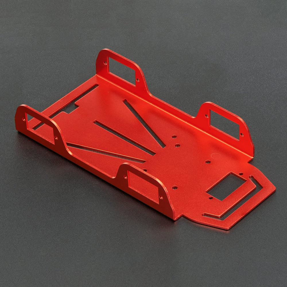 Anodized Aluminium Metal Chassis for a Mini Robot Rover by Adafruit - The Pi Hut