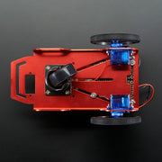 Anodized Aluminium Metal Chassis for a Mini Robot Rover by Adafruit - The Pi Hut
