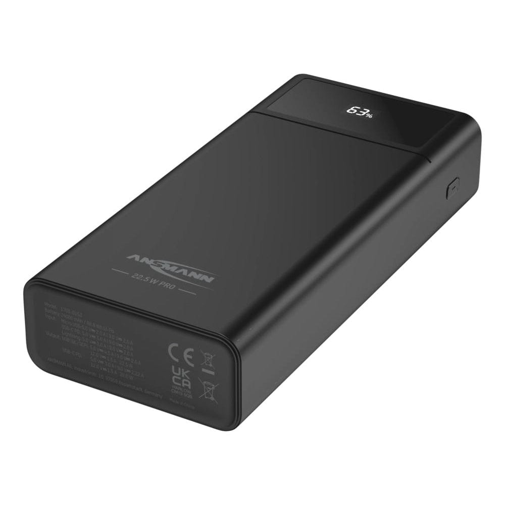 ANSMANN 24,000mAh 22.5W PD Power Bank - The Pi Hut