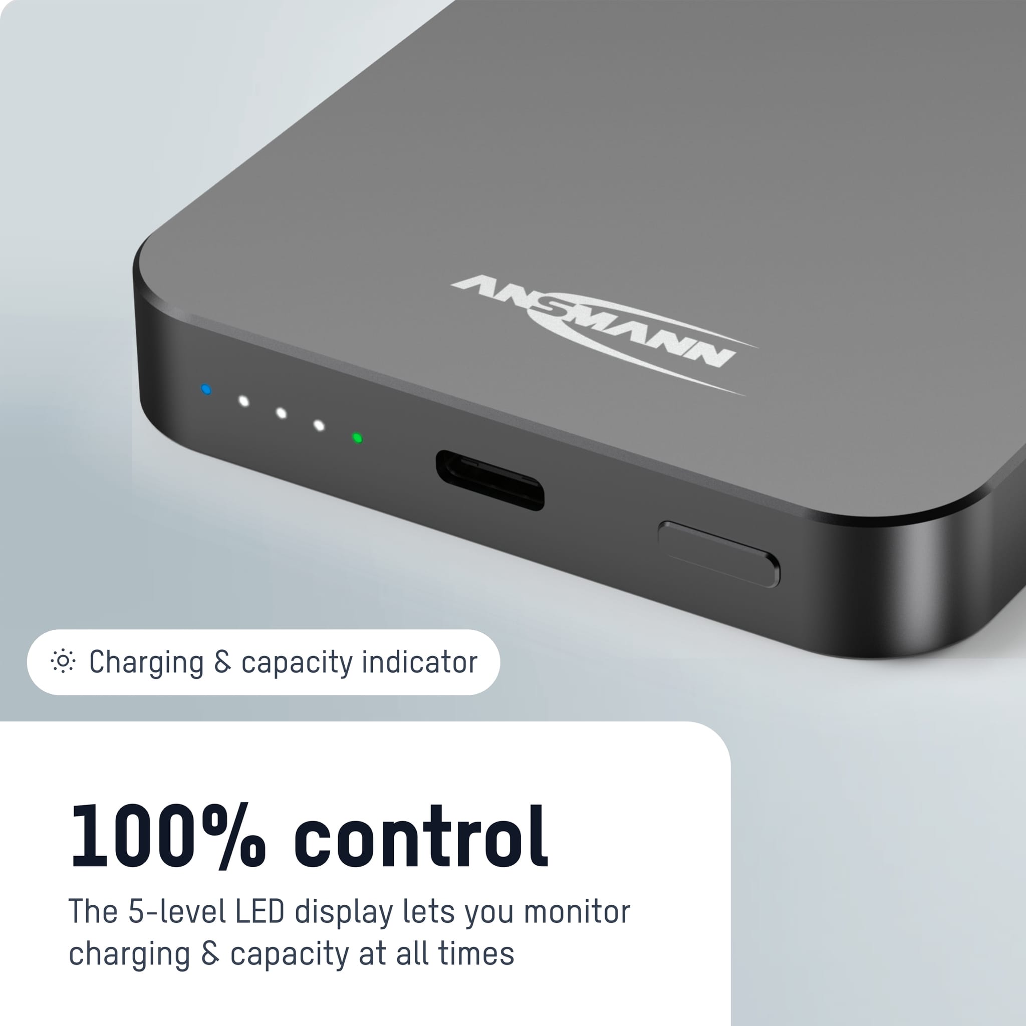 Ansmann PB115PD MagSafe 5000mA by ANSMANN - The Pi Hut