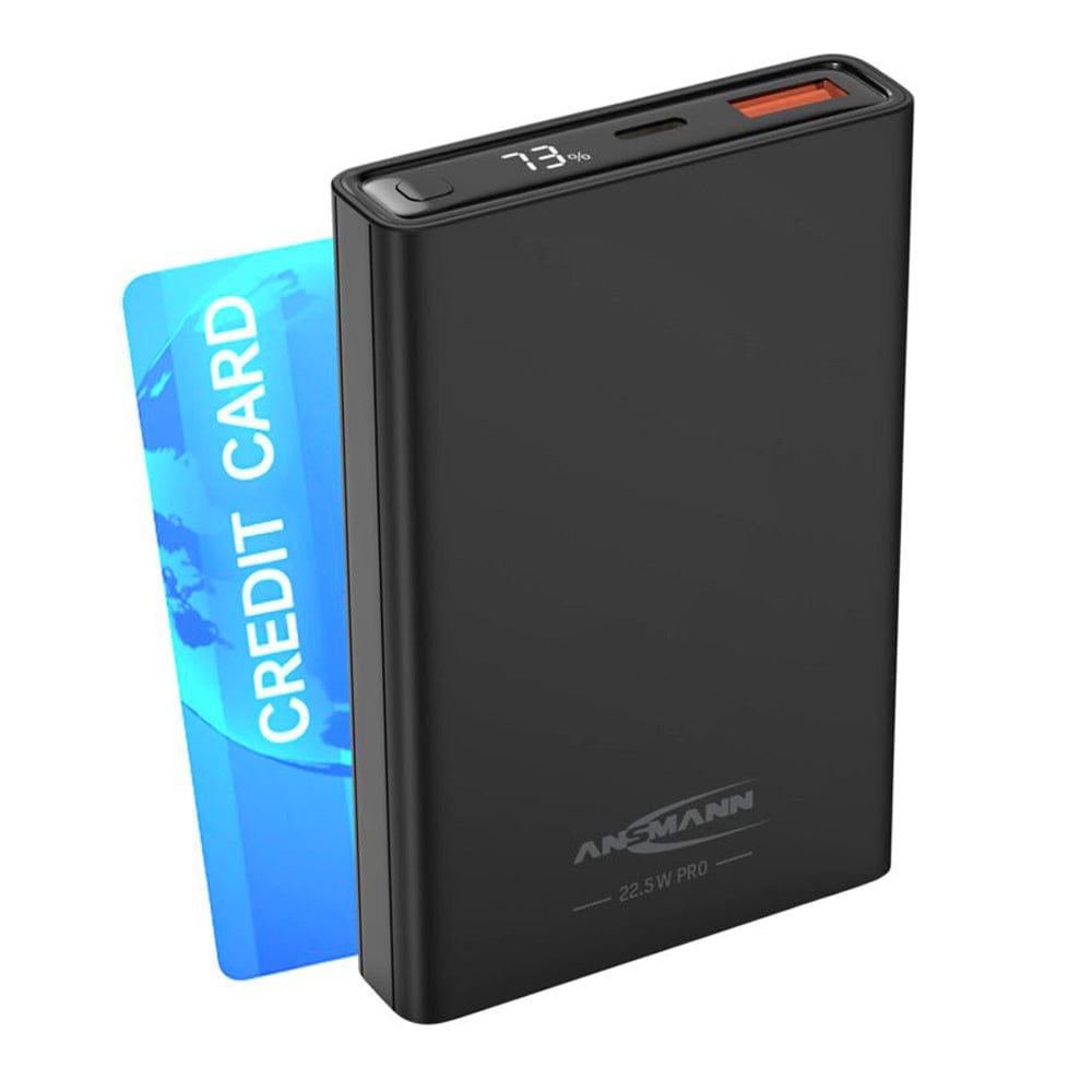 ANSMANN PB222PD Black Powerbank (10000mAh) - The Pi Hut