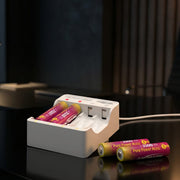 Ansmann Pure Power Combo - 4 x AA Batteries + Charging Module by ANSMANN - The Pi Hut