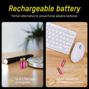 Ansmann Pure Power Combo - 4 x AAA Batteries + Charging Module by ANSMANN - The Pi Hut
