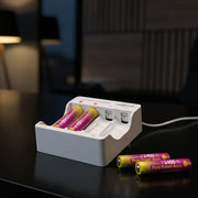 Ansmann Pure Power Combo - 4 x AAA Batteries + Charging Module by ANSMANN - The Pi Hut