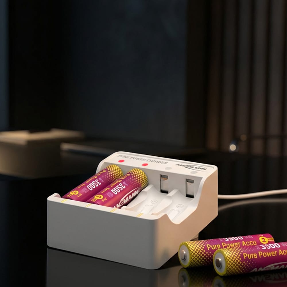 Ansmann Pure Power Li-Ion Batteries - AA 1.5V 3500mAh - Pack of 4 by ANSMANN - The Pi Hut