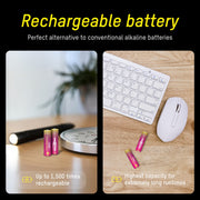 Ansmann Pure Power Li-Ion Batteries - AA 1.5V 3500mAh - Pack of 4 by ANSMANN - The Pi Hut