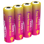 Ansmann Pure Power Li-Ion Batteries - AA 1.5V 3500mAh - Pack of 4 by ANSMANN - The Pi Hut