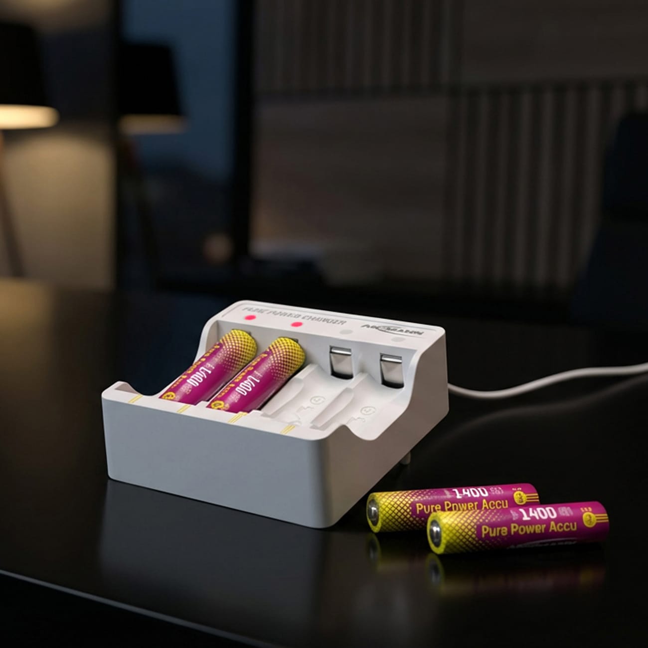 Ansmann Pure Power Li-Ion Batteries - AAA 1.5V 1400mAh - Pack of 4 by ANSMANN - The Pi Hut