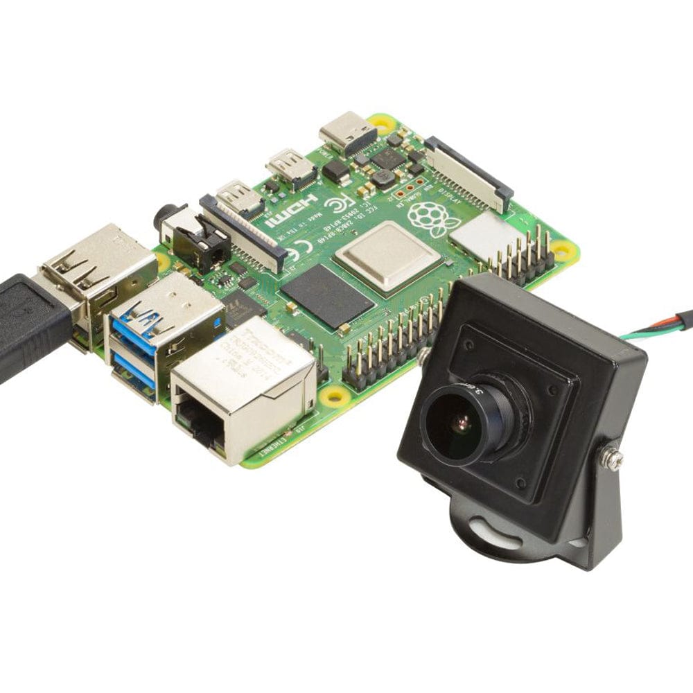 Arducam 1080P Low-Light USB UVC Camera Module with Metal Case by Arducam - The Pi Hut