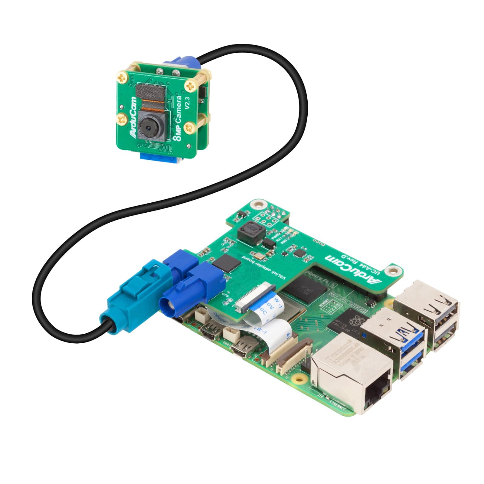 Arducam IMX219 V3Link Camera Kit for Raspberry Pi - The Pi Hut