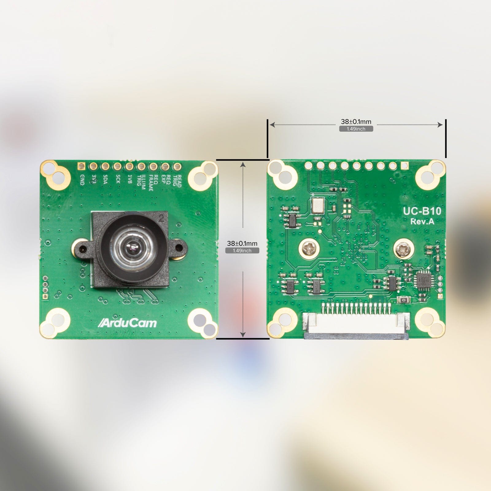 Arducam PiVariety Mira220 2.2MP Camera Module for Raspberry Pi