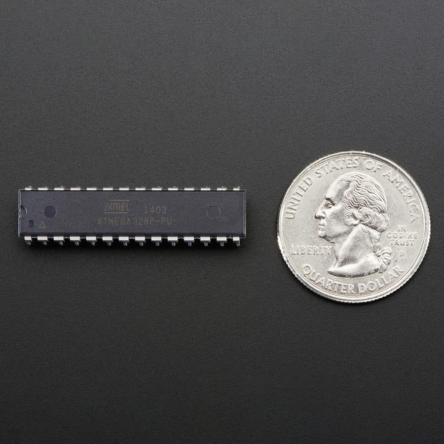 Arduino bootloader-programmed chip (Atmega328P) by Adafruit - The Pi Hut