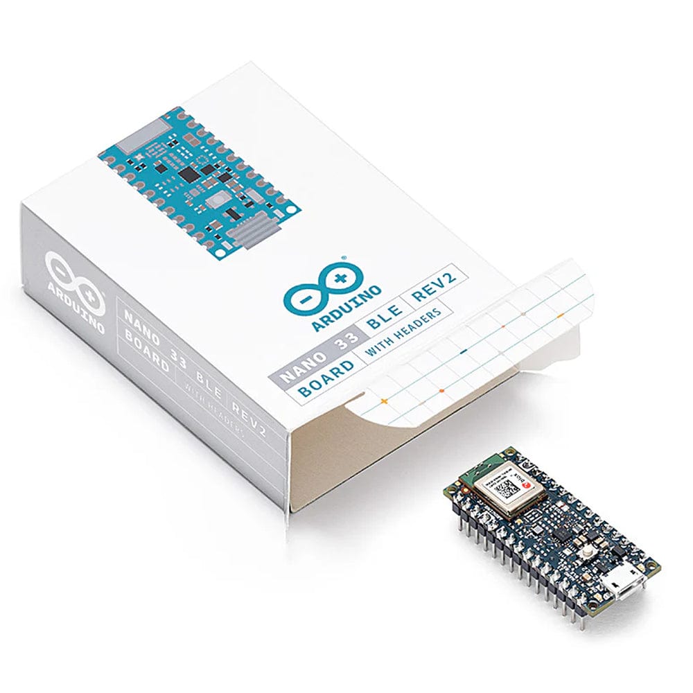 Arduino Nano 33 BLE Rev2 (with headers)