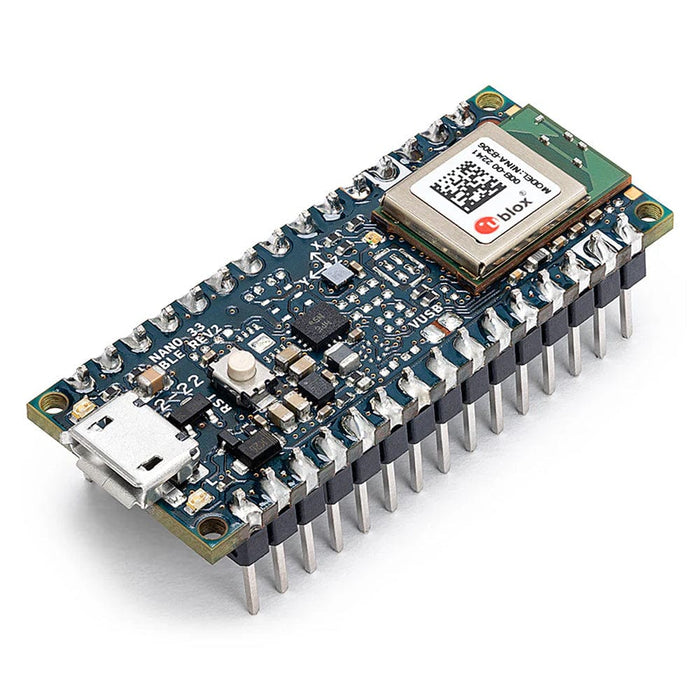 Latest Arduino Nano Arduino Nano 33 BLE Rev2 (with headers) - The Pi Hut