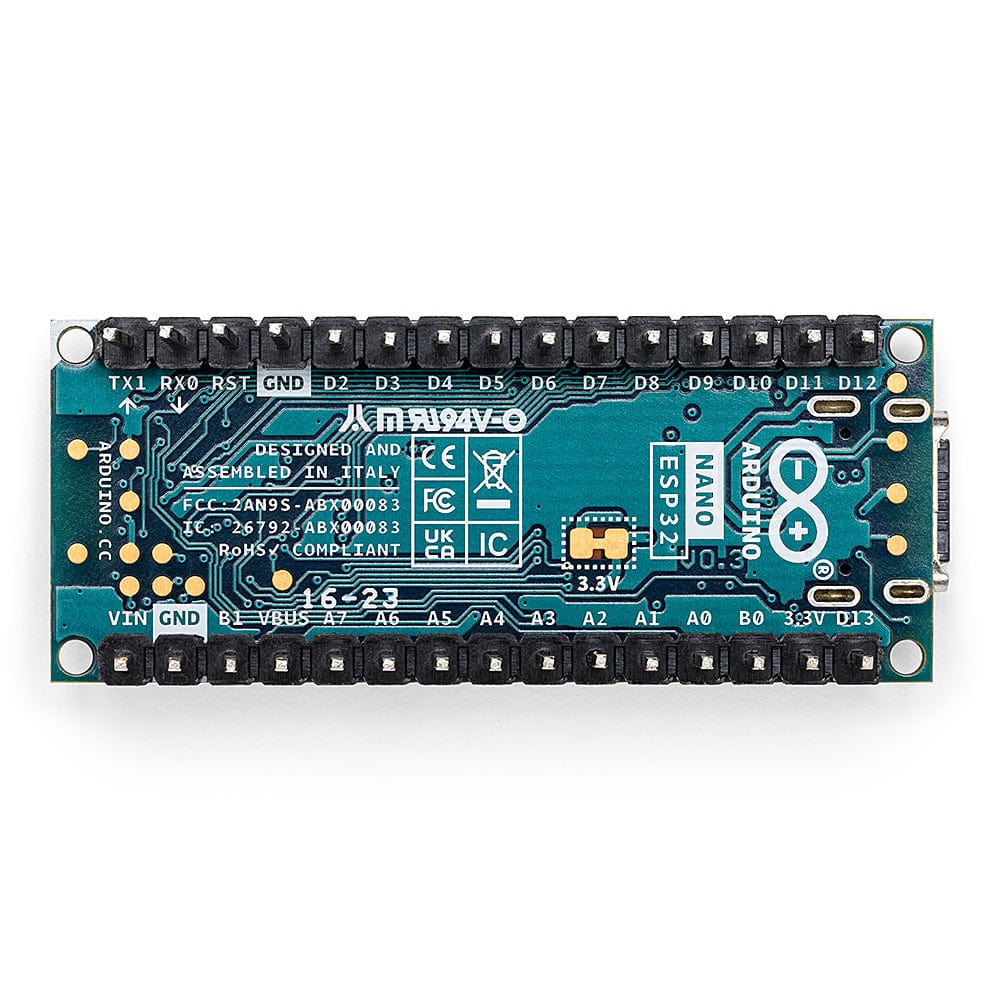 Arduino Nano ESP32 (with headers) - The Pi Hut