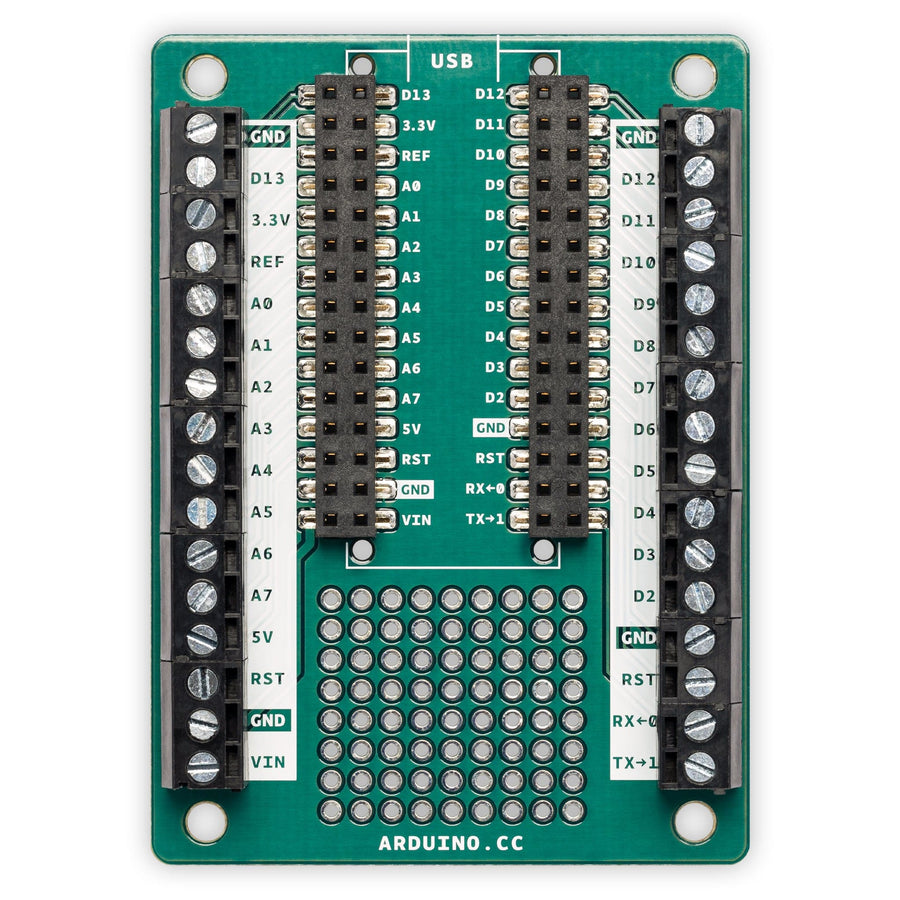 Terminal Adaptor Arduino Arduino Nano Screw Terminal Adapter - The Pi Hut