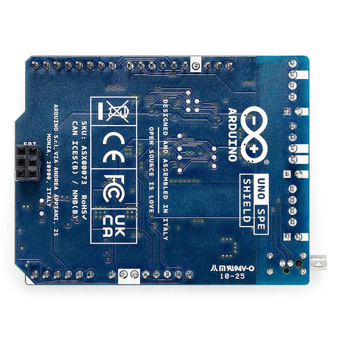 Arduino Visa Arduino UNO SPE Shield - The Pi Hut