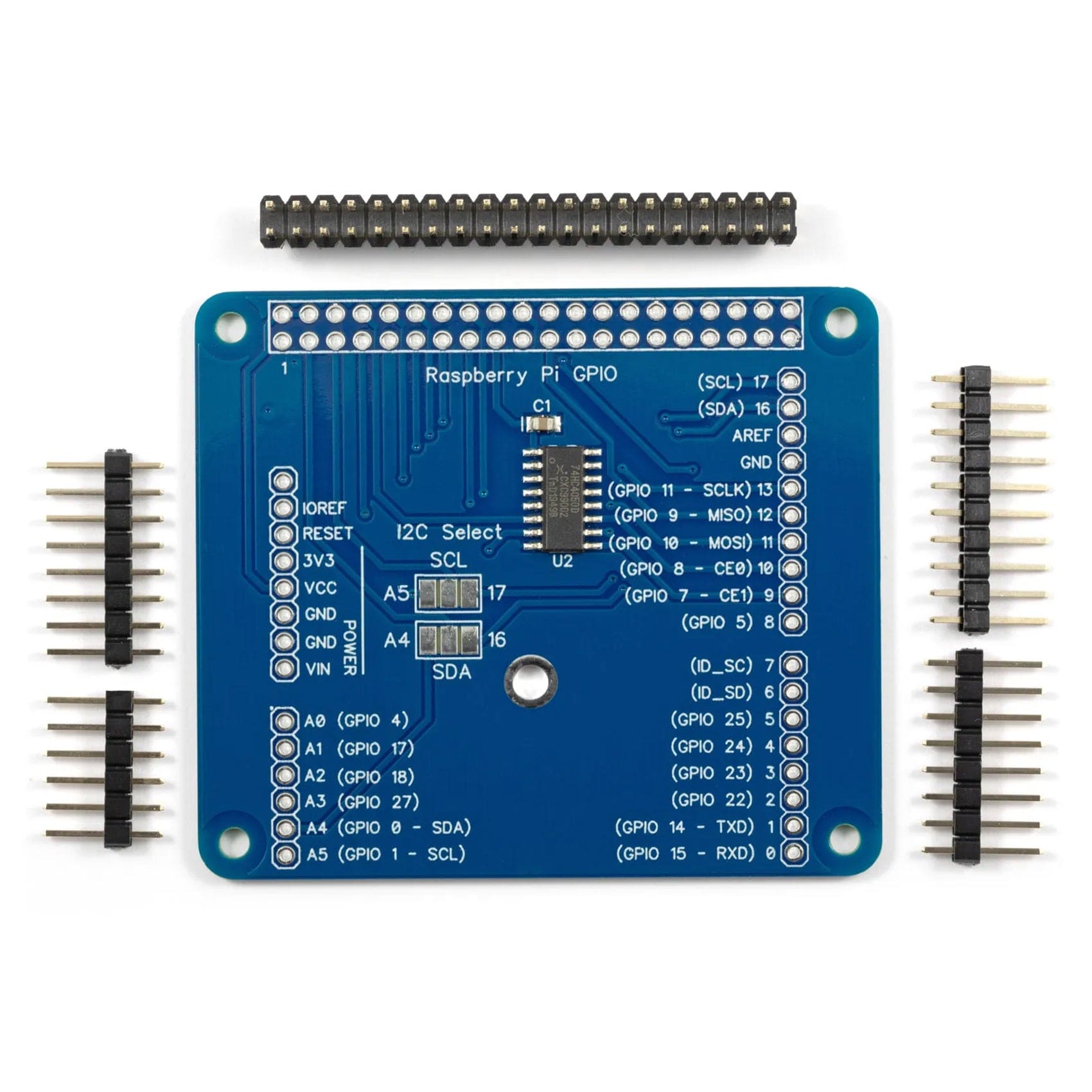 Arduino Uno to Raspberry Pi Adapter by ABelectronics - The Pi Hut