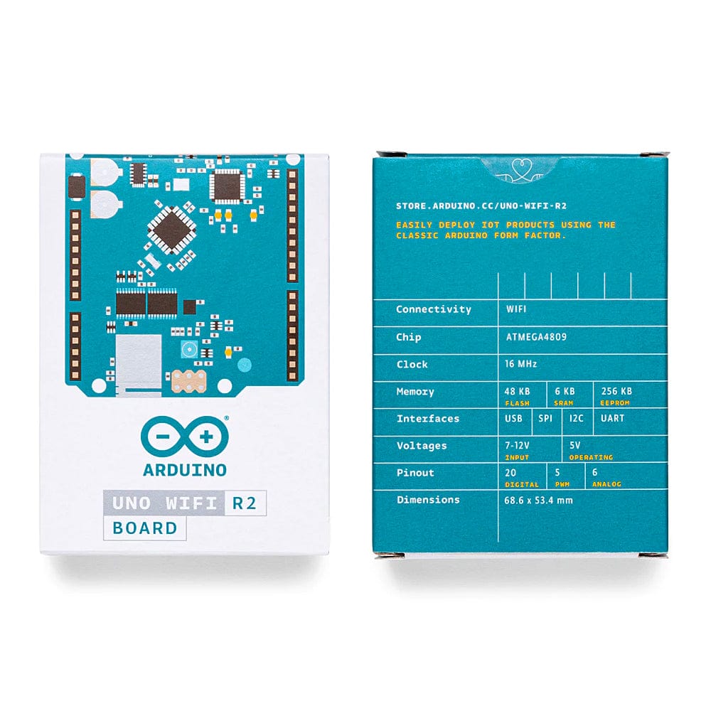 Arduino Uno WiFi Rev2 - The Pi Hut