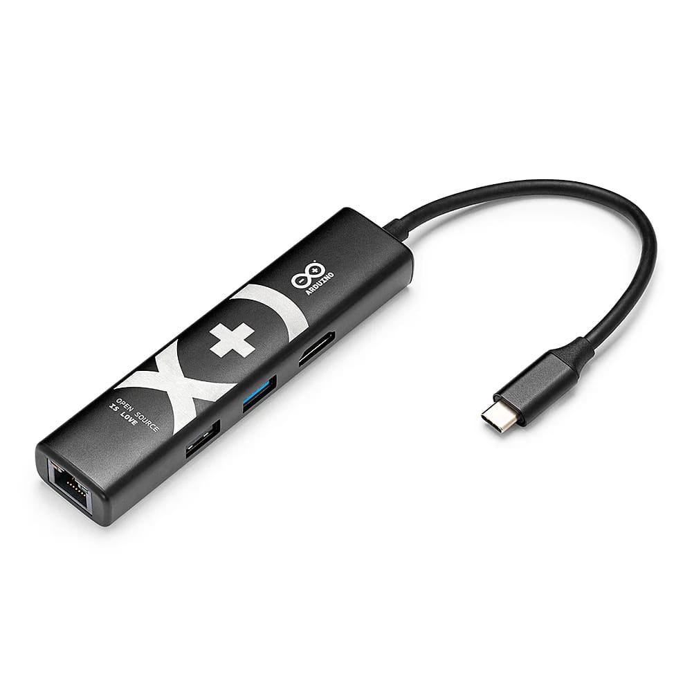Arduino USB-C Hub (8-in-1) by Arduino - The Pi Hut