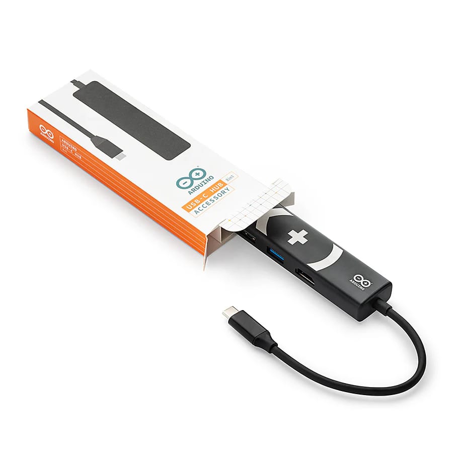 Arduino USB-C Hub (8-in-1) by Arduino - The Pi Hut