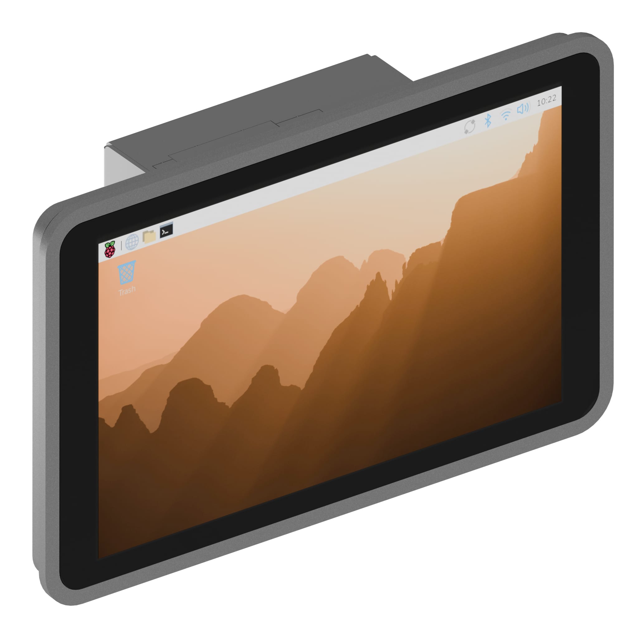 Argon Industria HMI 8CS - 8" Touch Display + Enclosure for Pi 5 by Argon40 - The Pi Hut