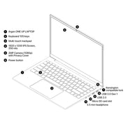 Argon ONE UP Laptop Shell for CM5 by Argon40 - The Pi Hut