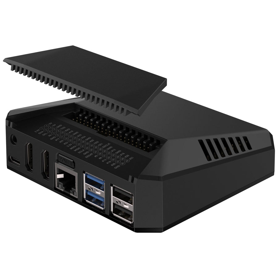 Mahogany Raspberry Free One Argon One V3 Case For Raspberry Pi 5 – MBFLY