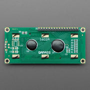 Assembled Standard LCD 16x2 + extras - White on Blue by Adafruit - The Pi Hut