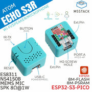 Atom EchoS3R Smart Speaker Dev Kit by M5Stack - The Pi Hut