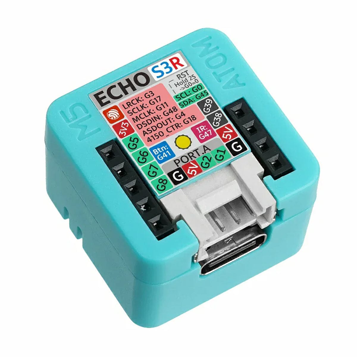 Atom EchoS3R Smart Speaker Dev Kit by M5Stack - The Pi Hut