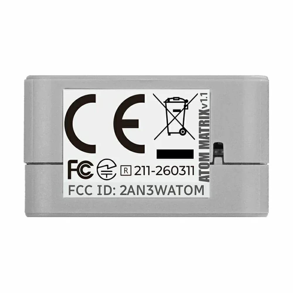 ATOM Matrix ESP32 Dev Kit v1.1 by M5Stack - The Pi Hut