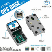 ATOMIC GPS Base v2.0 (ATGM336H) by M5Stack - The Pi Hut