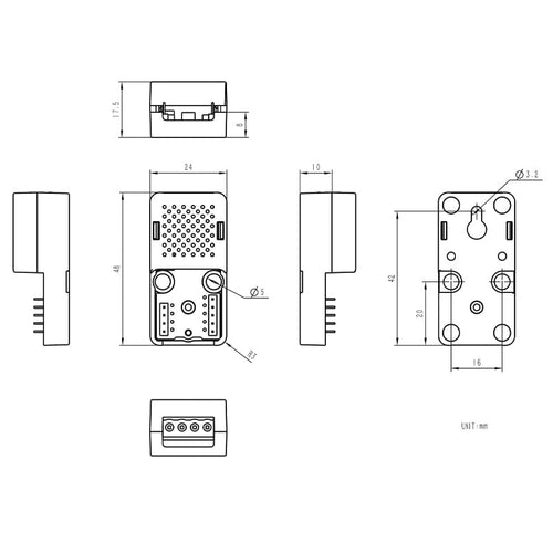ATOMIC H-Bridge Driver Base (DRV8876) - The Pi Hut
