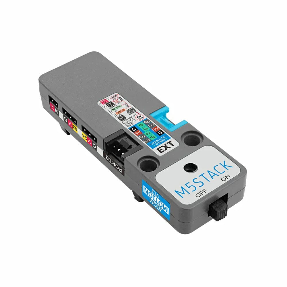 ATOMIC Motion Base v1.2 with Power Monitor (INA226AIDGSR) by M5Stack - The Pi Hut