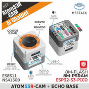 AtomS3R-CAM AI Chatbot Kit (8MB PSRAM) by M5Stack - The Pi Hut