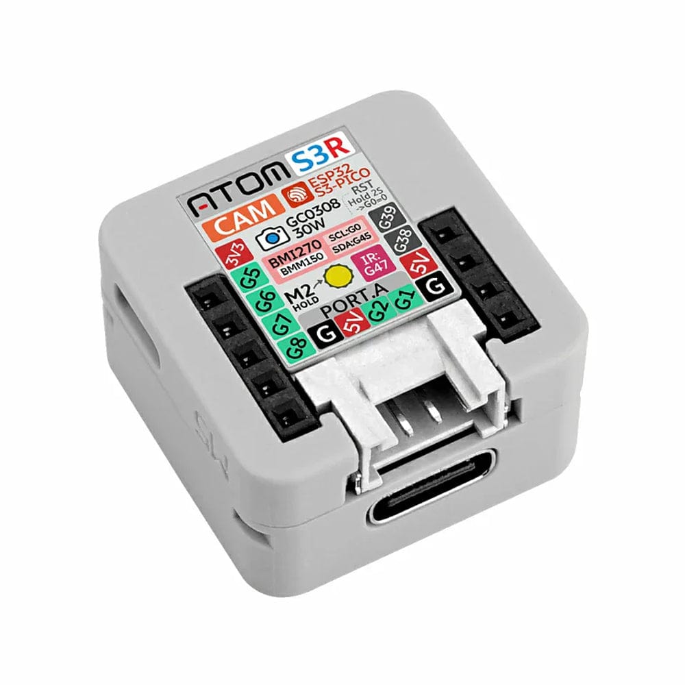 AtomS3R-CAM AI Chatbot Kit (8MB PSRAM) by M5Stack - The Pi Hut