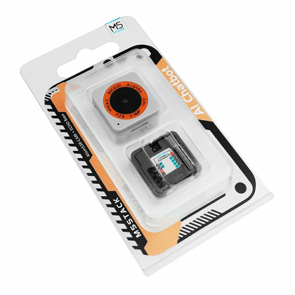 AtomS3R-CAM AI Chatbot Kit (8MB PSRAM) by M5Stack - The Pi Hut