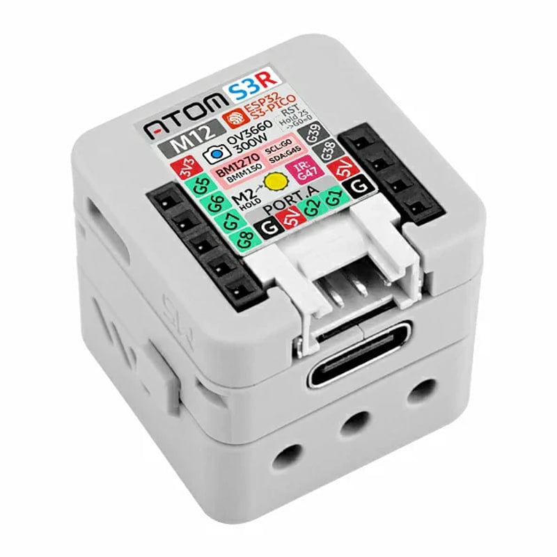 ATOMS3R Camera Kit M12 Version (OV3660) - The Pi Hut